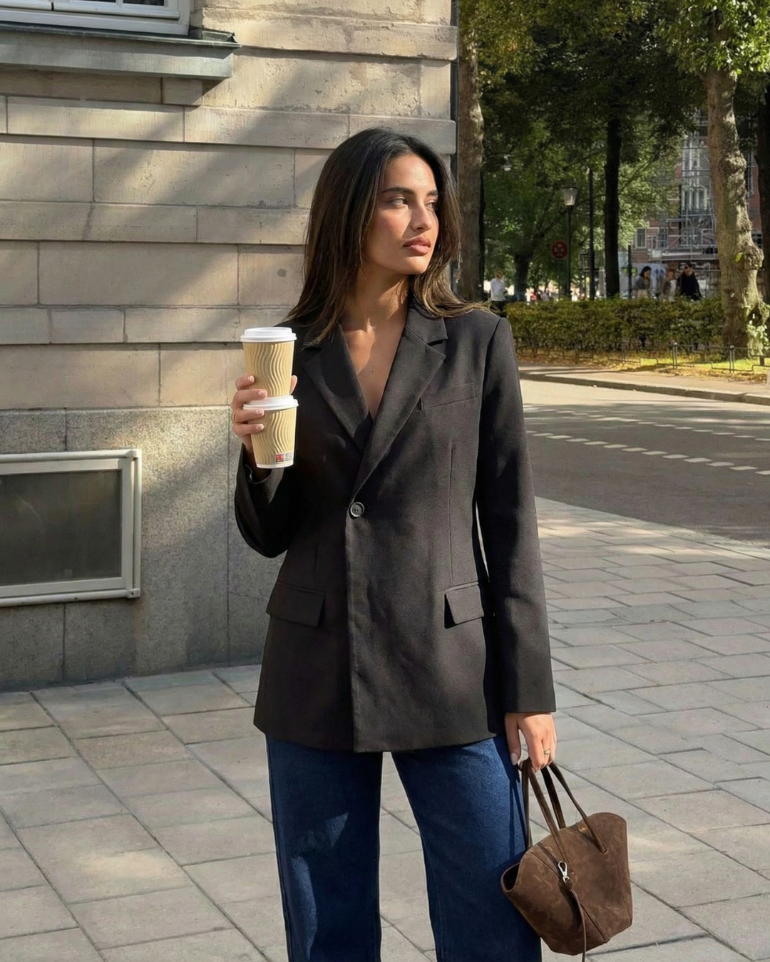 Mary | black blazer