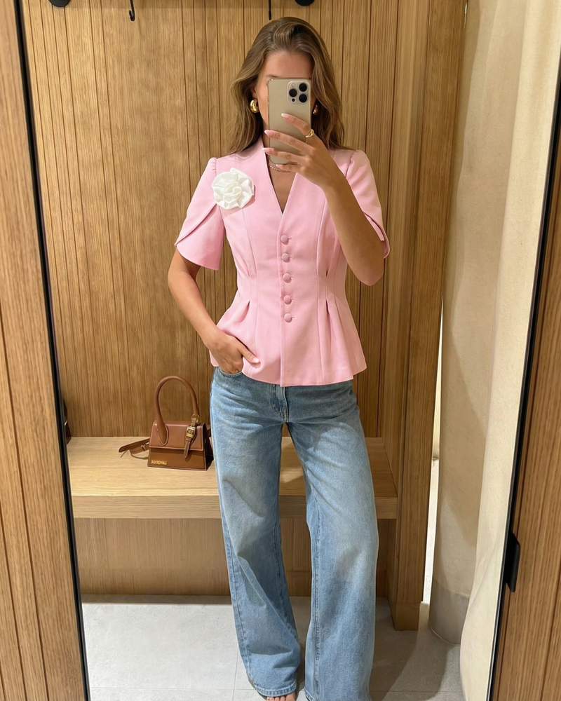Francesca | peplum top