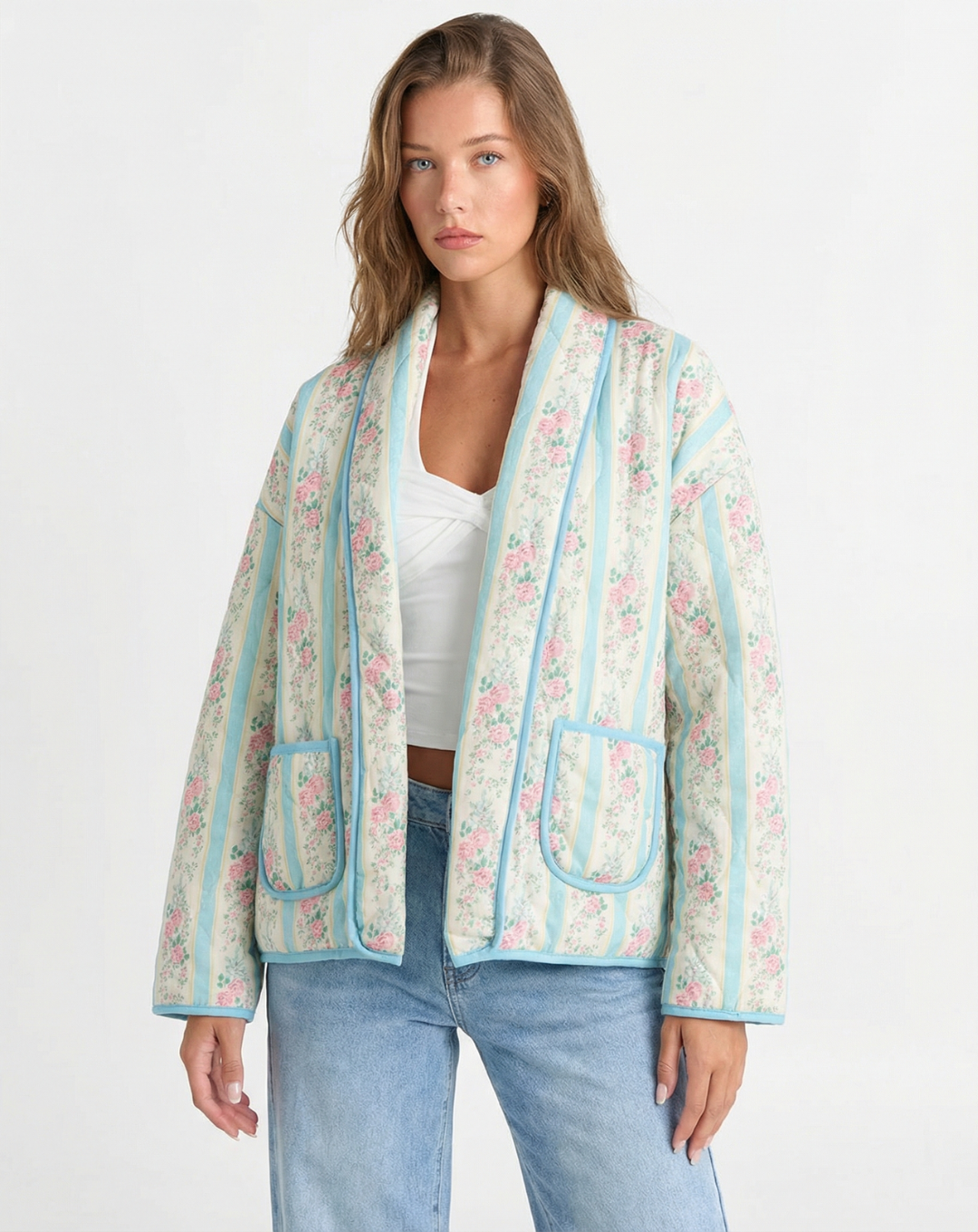 Ruby | floral light jacket