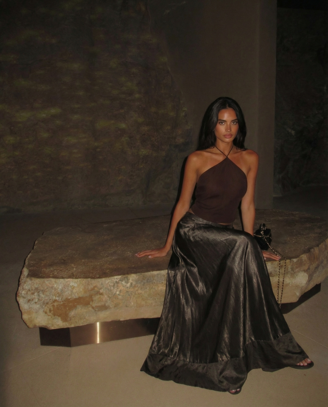 Phoebe | tiered maxi skirt