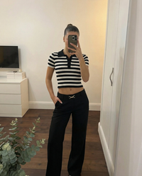 Phoebe | knit crop top