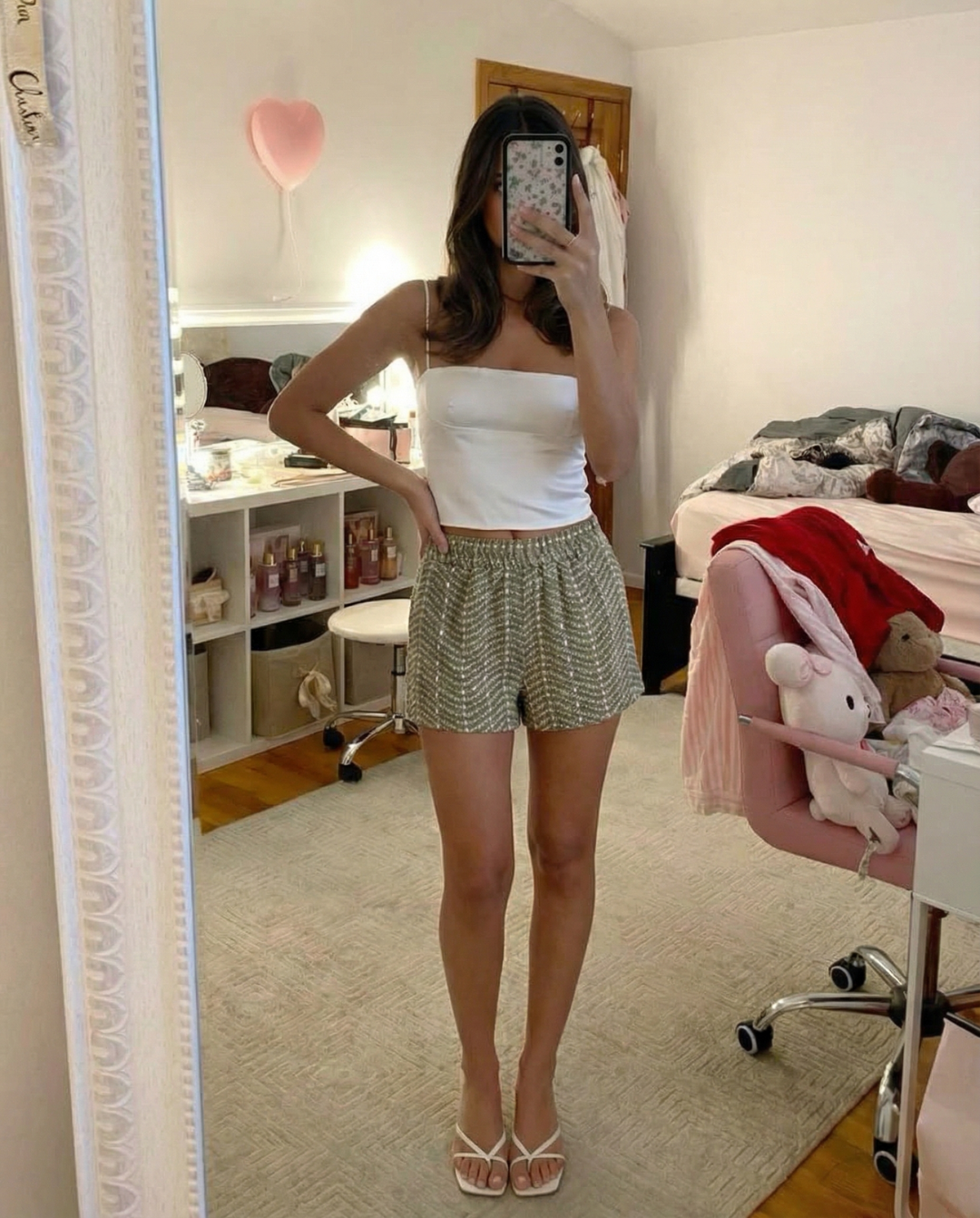 Hallie | paperbag shorts