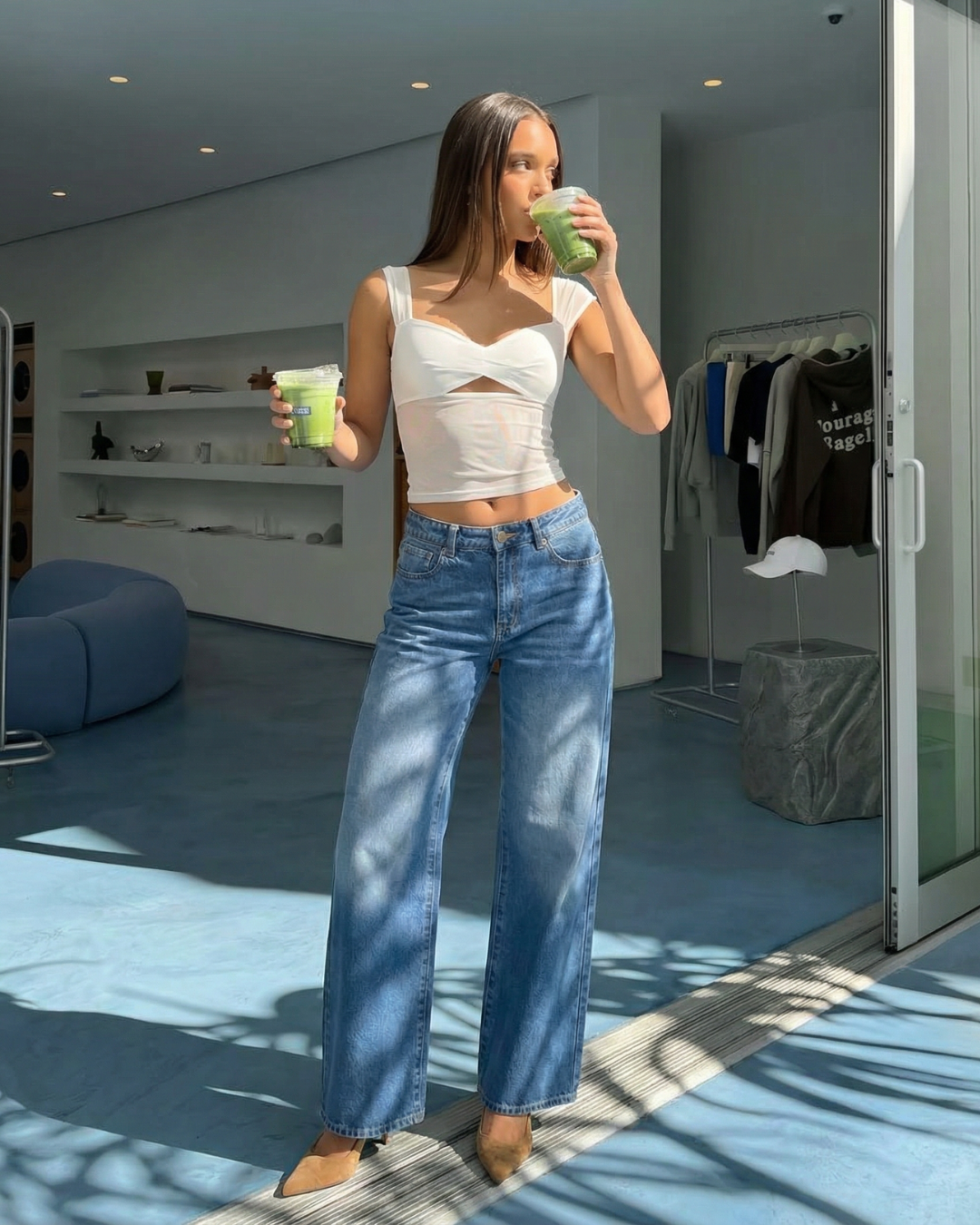 Romy | High Waist Wide Leg Jeans