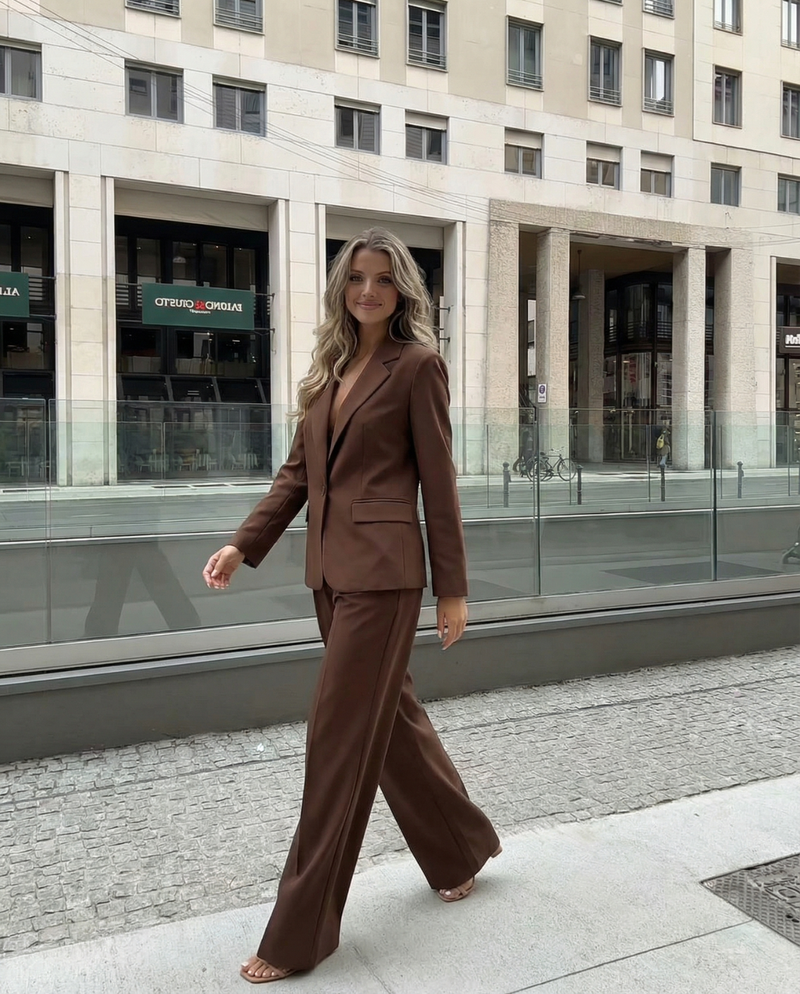 Verity | wide leg pants set