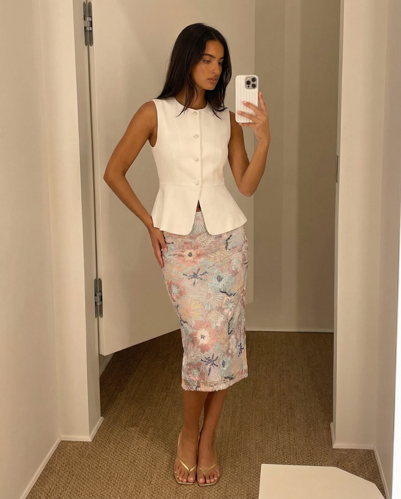 Paige | peplum top