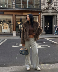 Jasmine | faux fur jacket