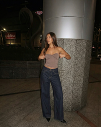 Bethany | Dark Wash Wide Leg Jeans