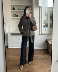 Aurora | cropped trench coat
