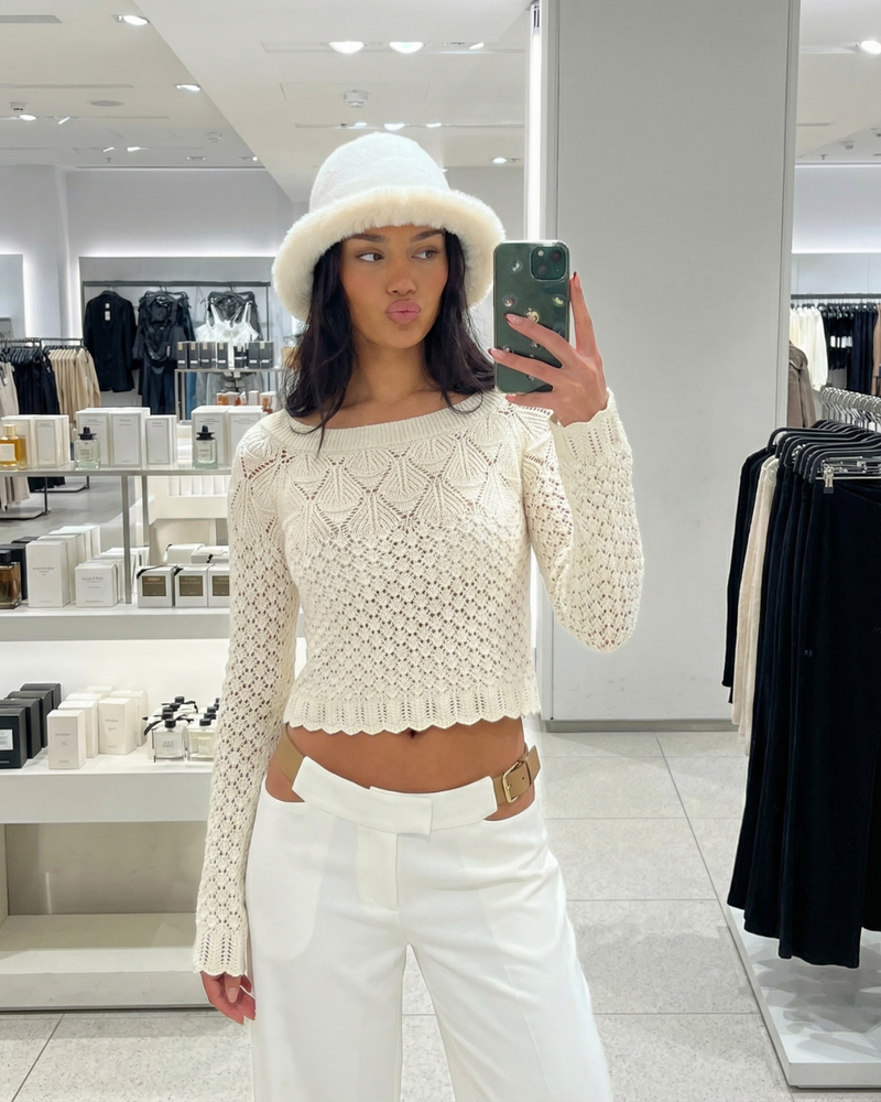 Freya | crochet crop top