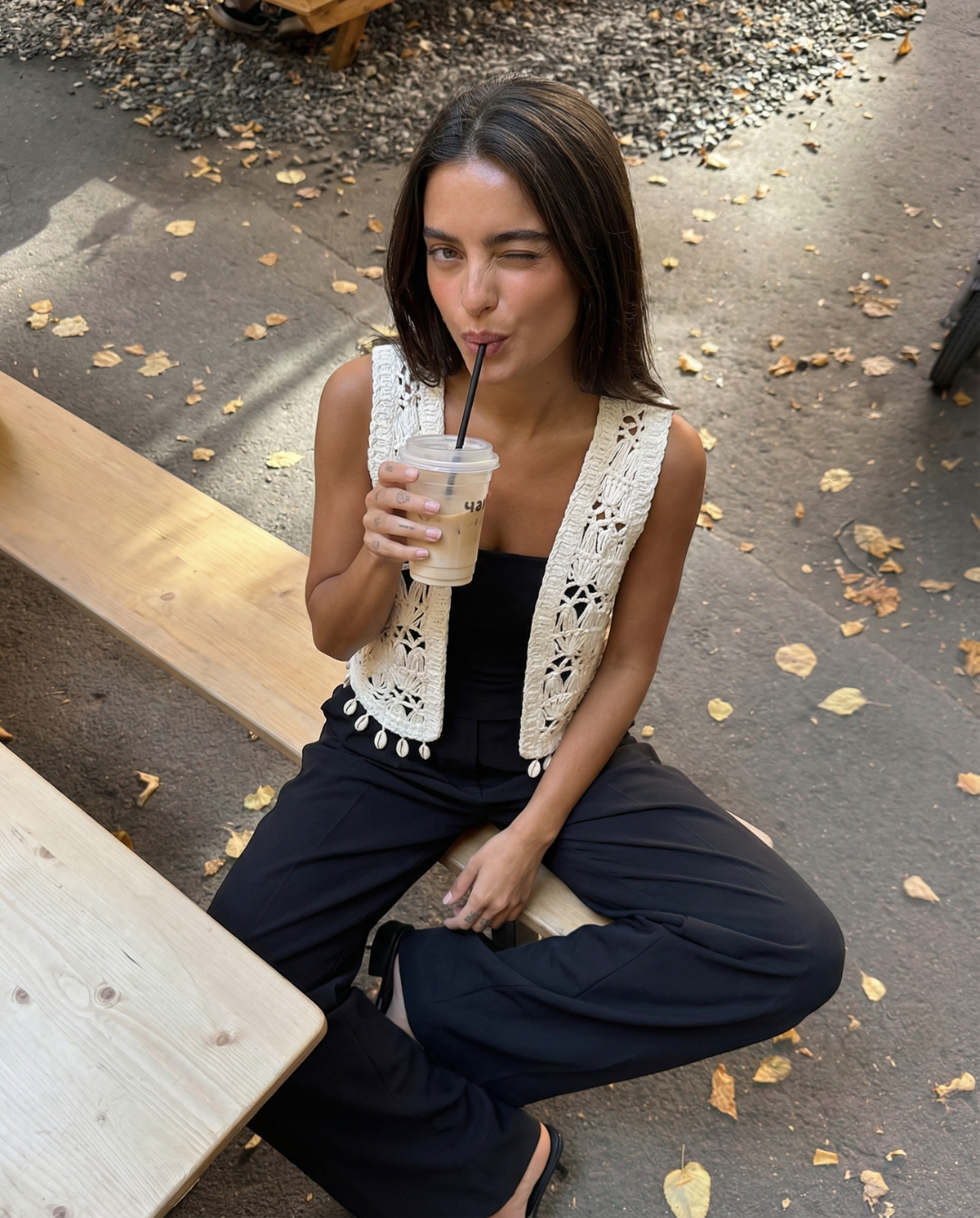 Elsie | crochet vest