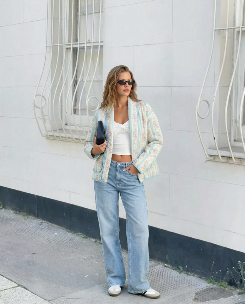 Ruby | floral light jacket