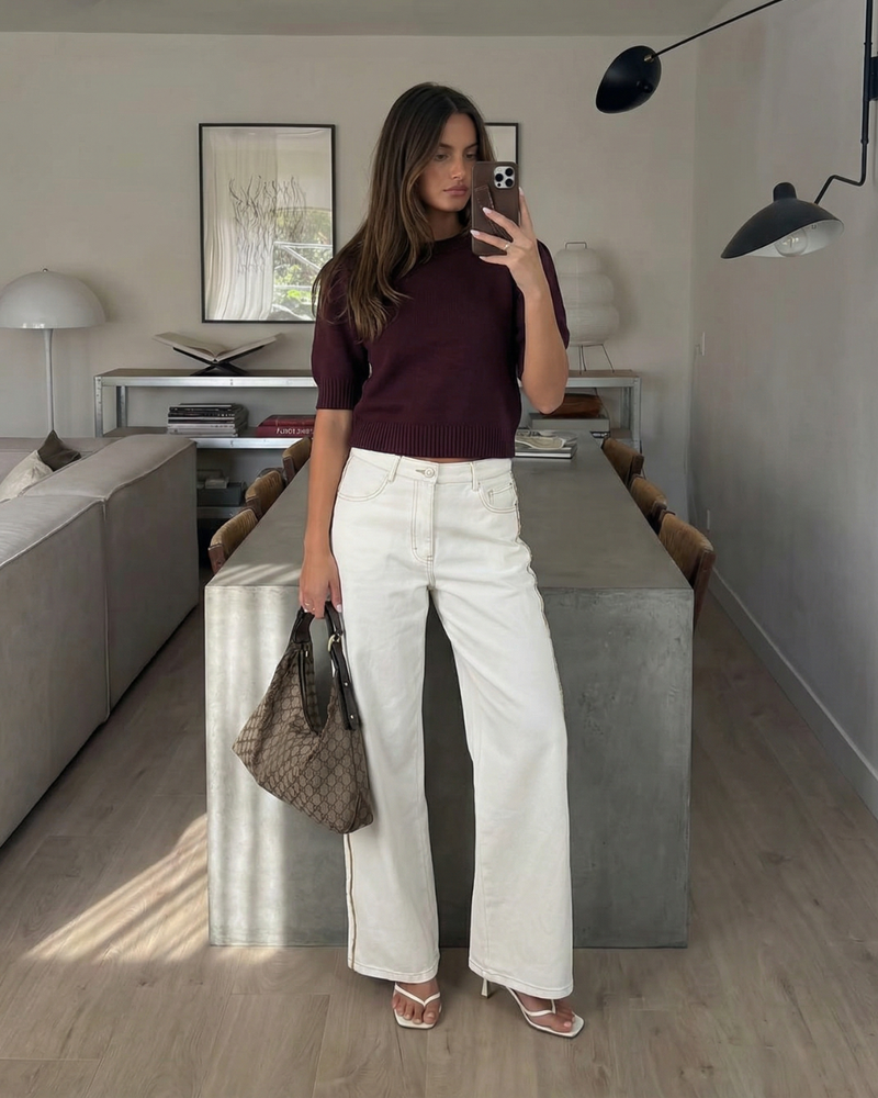 Lucy | puff sleeve top