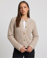 Maud | Women's Button-Front Relaxed Fit Cardigan