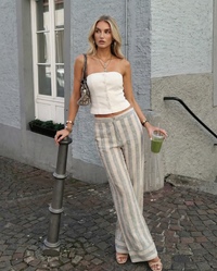 Lois | linen wide leg pants