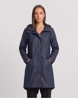 Nadia | Women's Hooded Mid-Length A-Line Coat