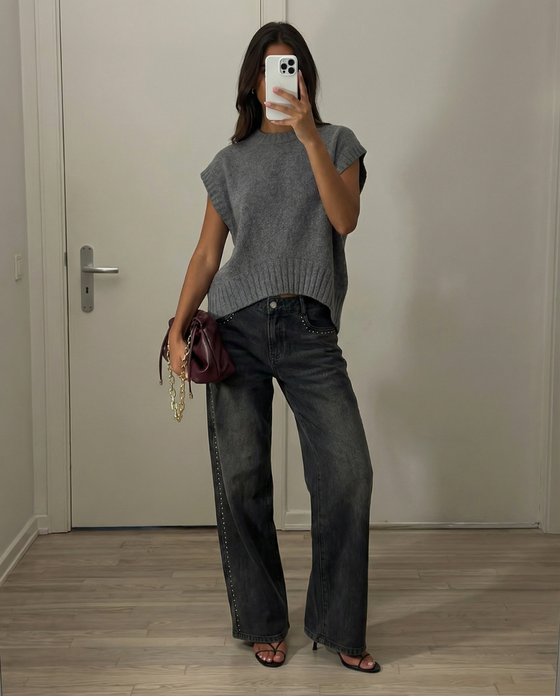 Lila | knit vest
