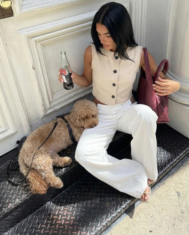 Phoebe | tailored vest