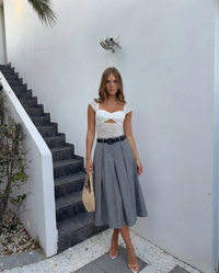 Mabel | pleated skirt
