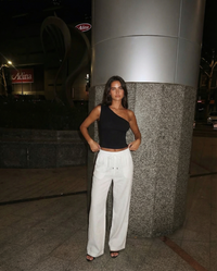 Millie | linen wide leg pants