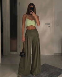 Saskia | wide leg pants