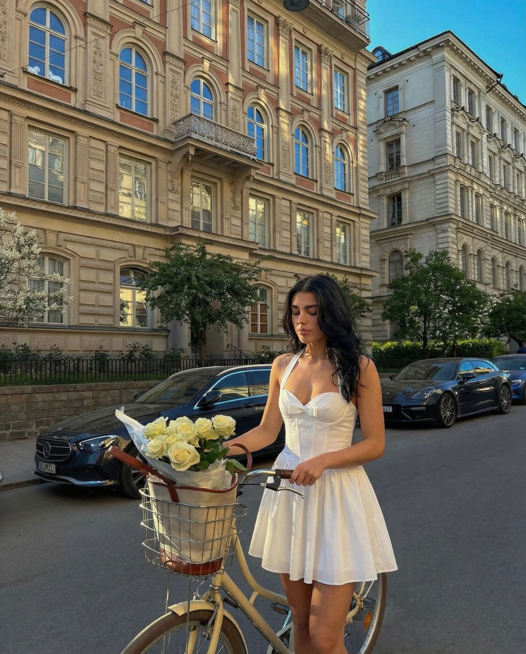 Elspeth | halter neck dress