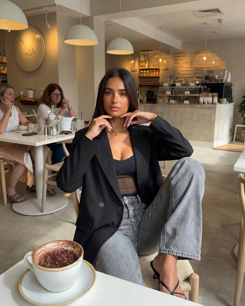Hazel | oversized blazer