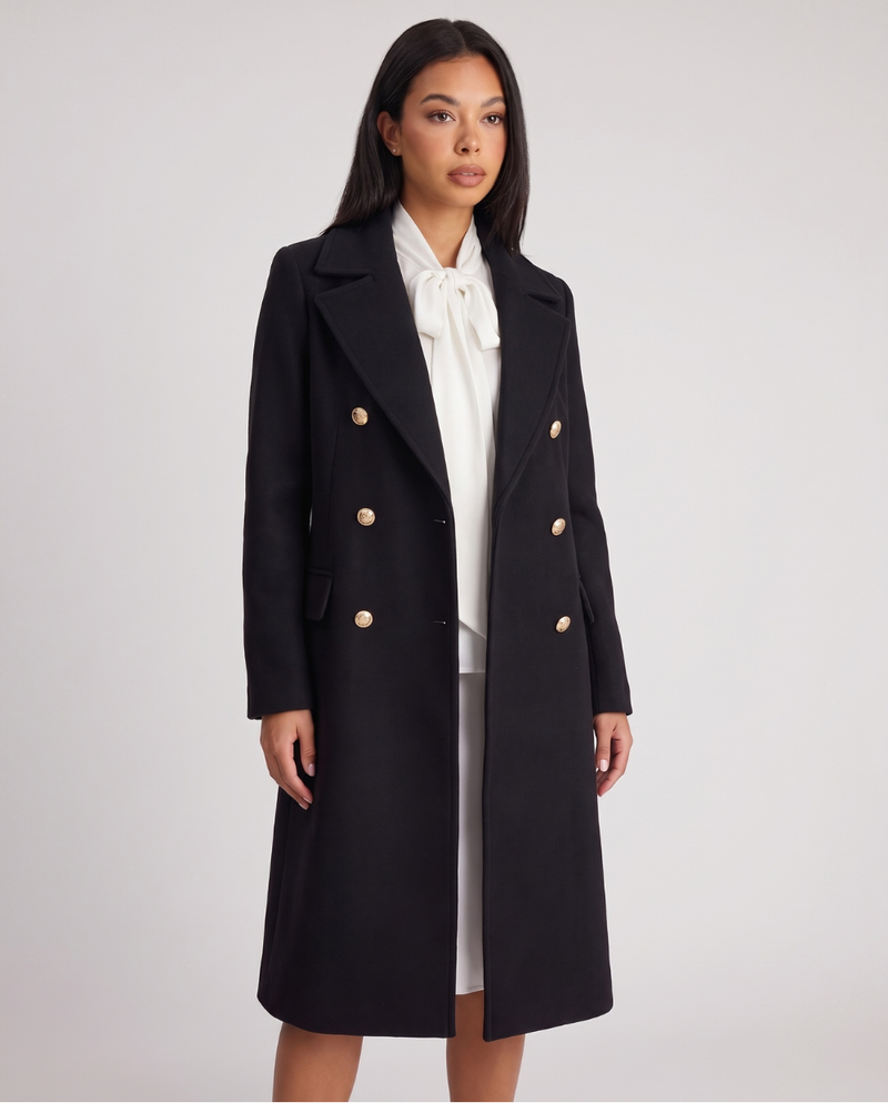 Marisol | Women's Double-Breasted Longline Coat