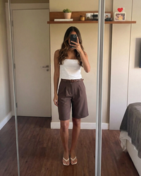 Wren | tailored bermuda shorts