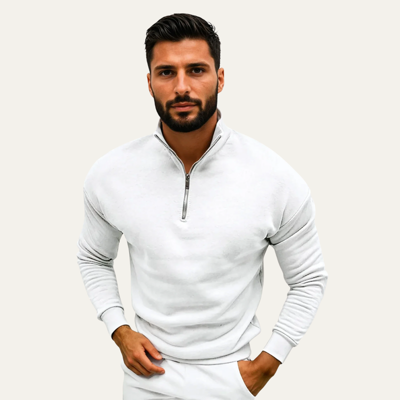 Morgan | Slim Fit Half Zip Knit Jumper