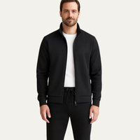 Ramsey | Slim Fit Zip Tracksuit Set with Jogger Trousers