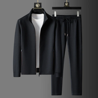 Ramsey | Slim Fit Zip Tracksuit Set with Jogger Trousers