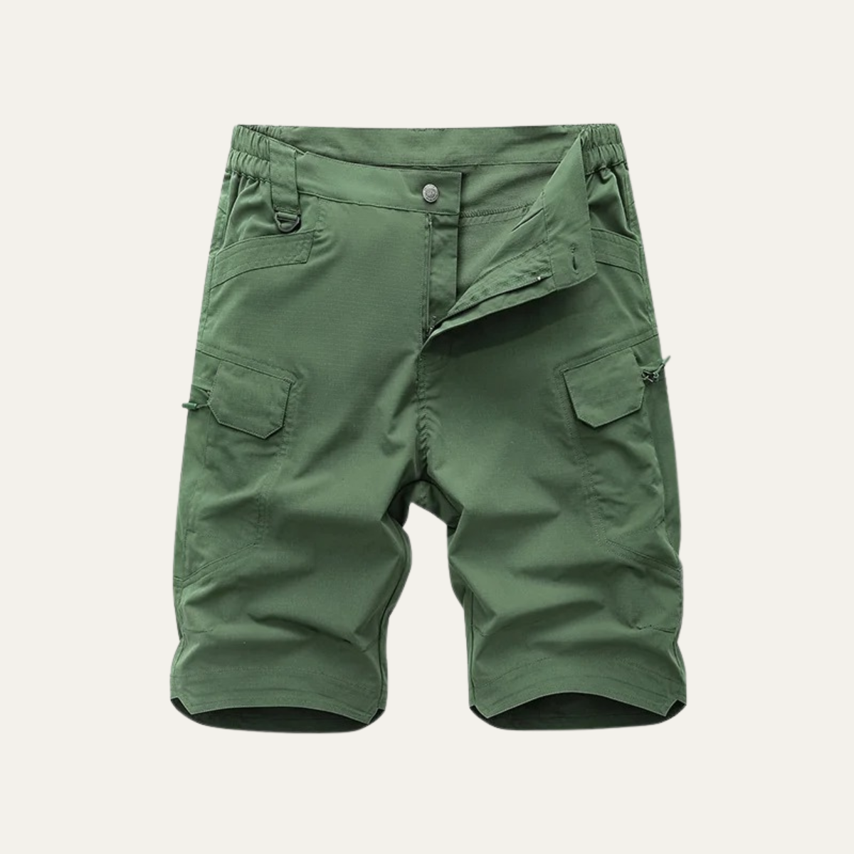 Jace | Cotton Cargo Shorts with Multi Pocket Utility Design