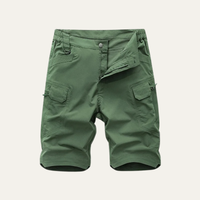 Jace | Cotton Cargo Shorts with Multi Pocket Utility Design