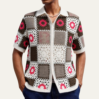Emery polo shirt Brown Multi