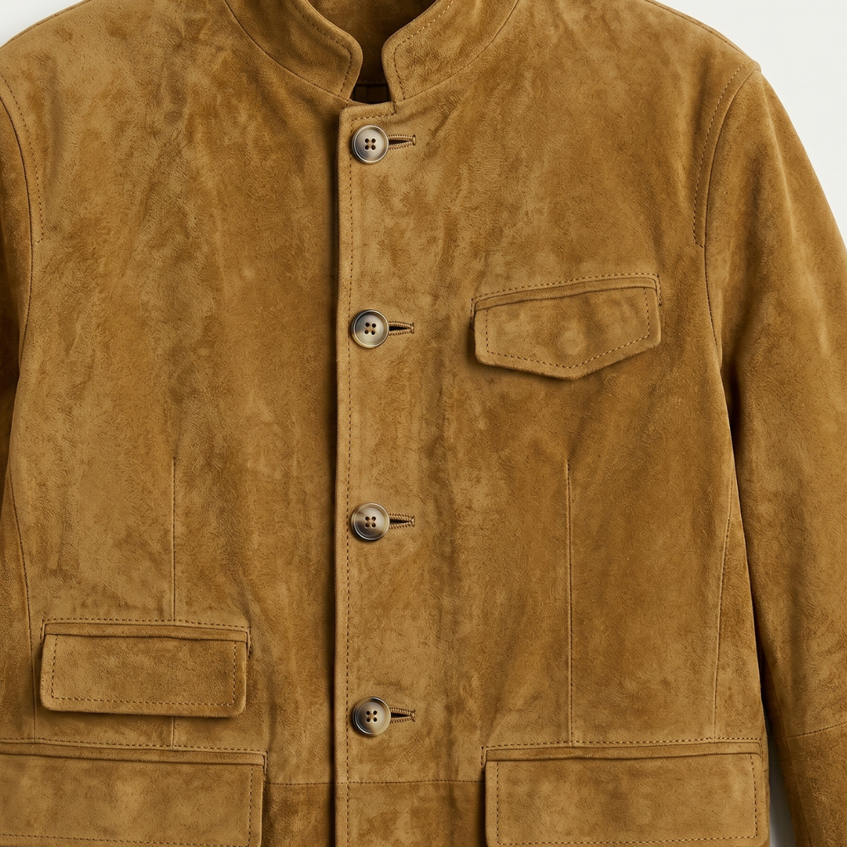 Luka | Casual Suede Single Breasted Blazer Jacket