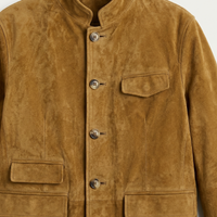 Luka | Casual Suede Single Breasted Blazer Jacket