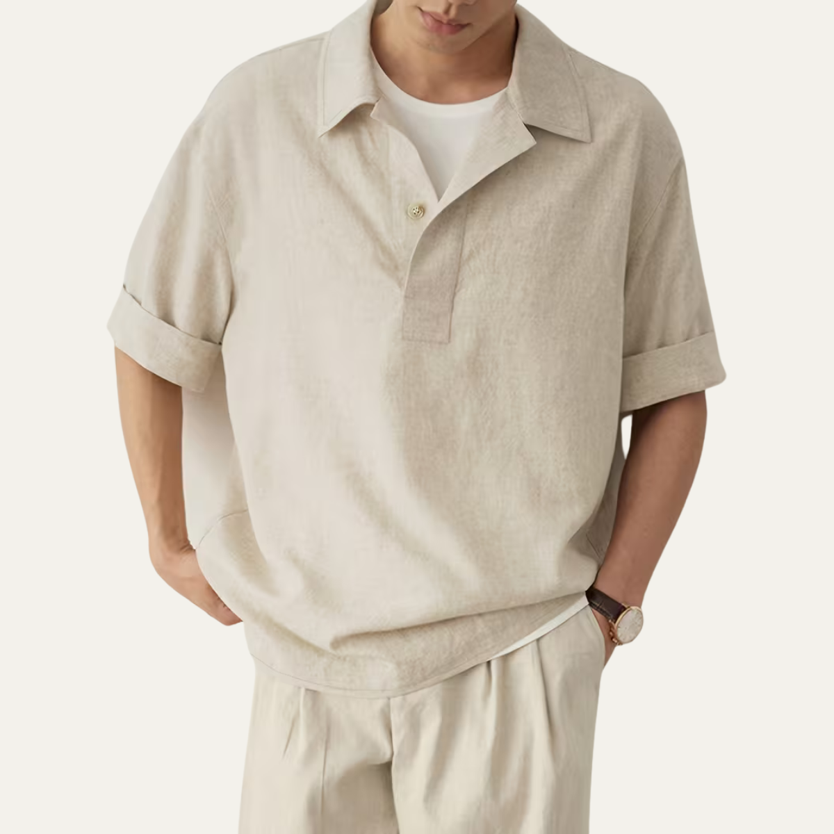 Lazarus | Breathable Short Sleeve Polo Shirt