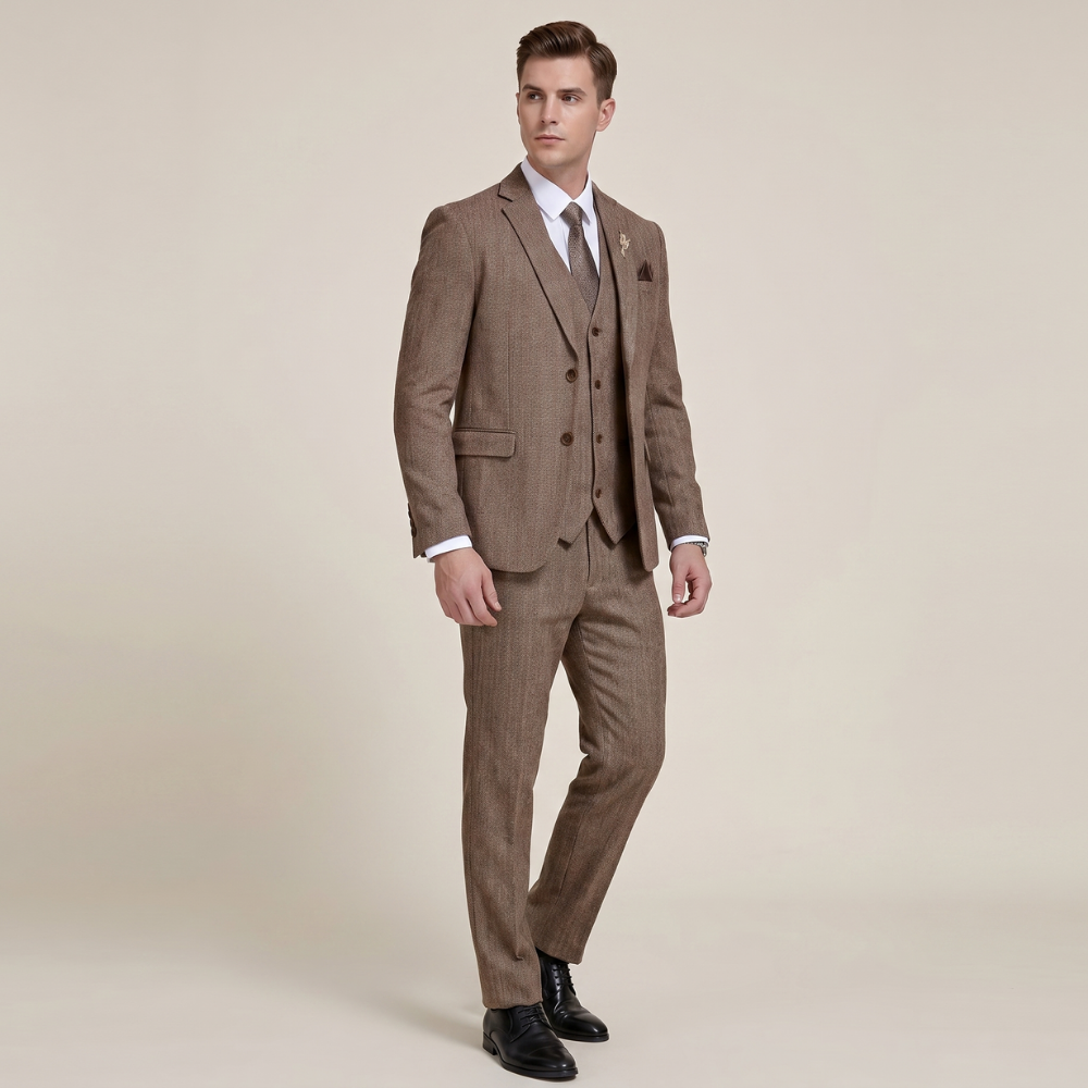 Cavendish suit in Brown