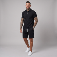 Cyrus | Summer Polo Shirt and Shorts Two Piece Set
