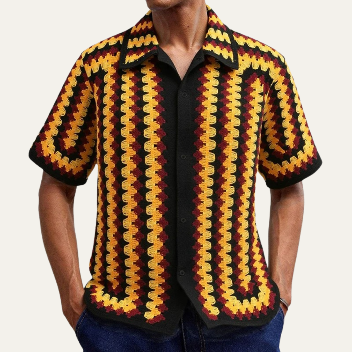 Jerome Polo Black Mustard
