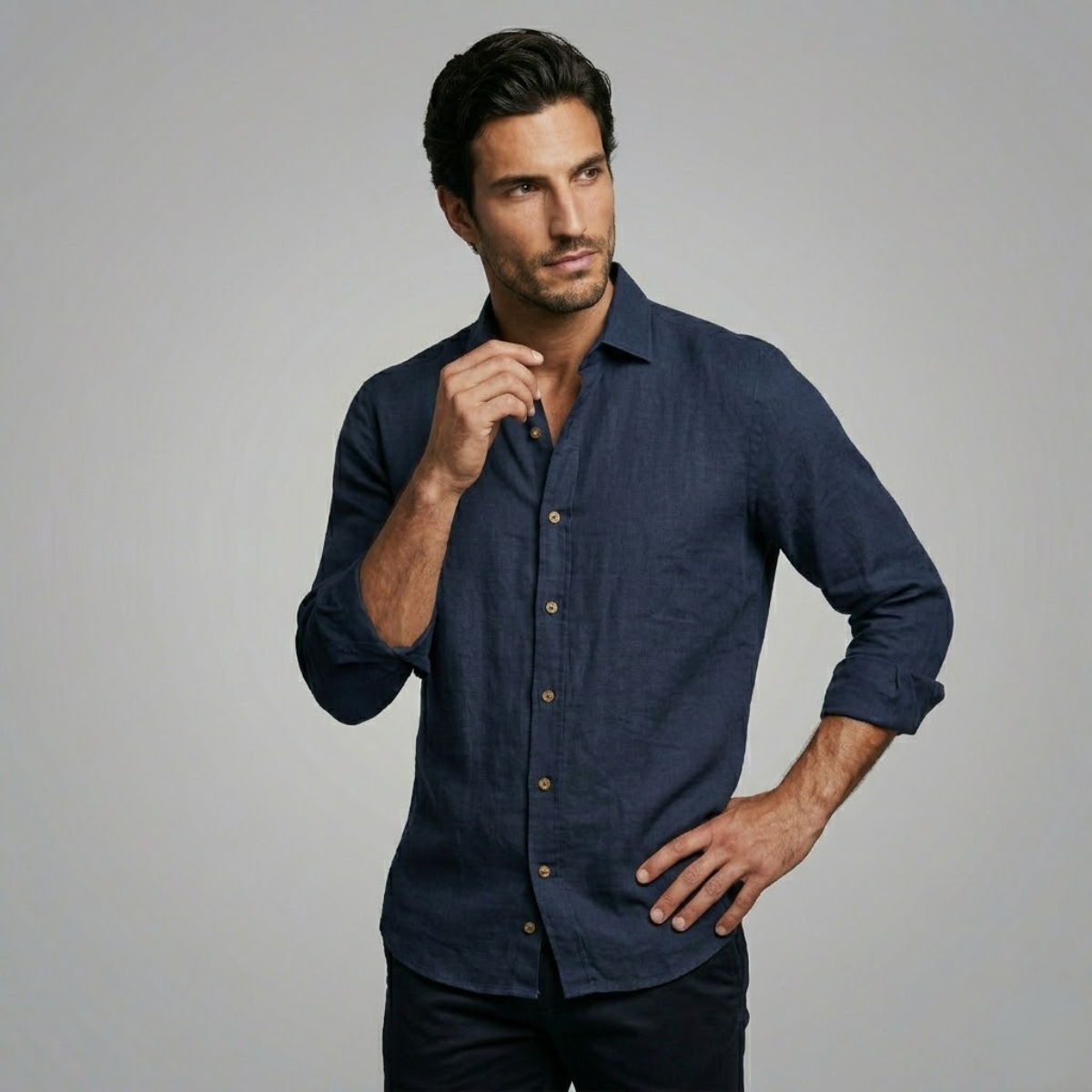 Broderick | Lightweight Casual Summer Button Shirt