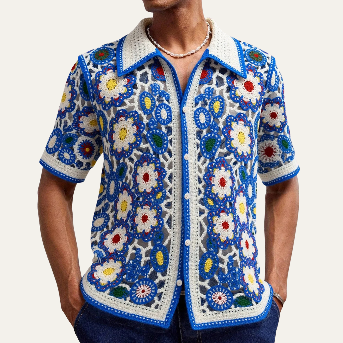 Emery polo shirt Blue Multi