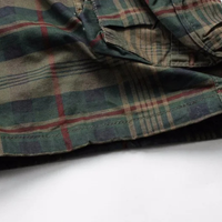 Gerard plaid cargo shorts detail