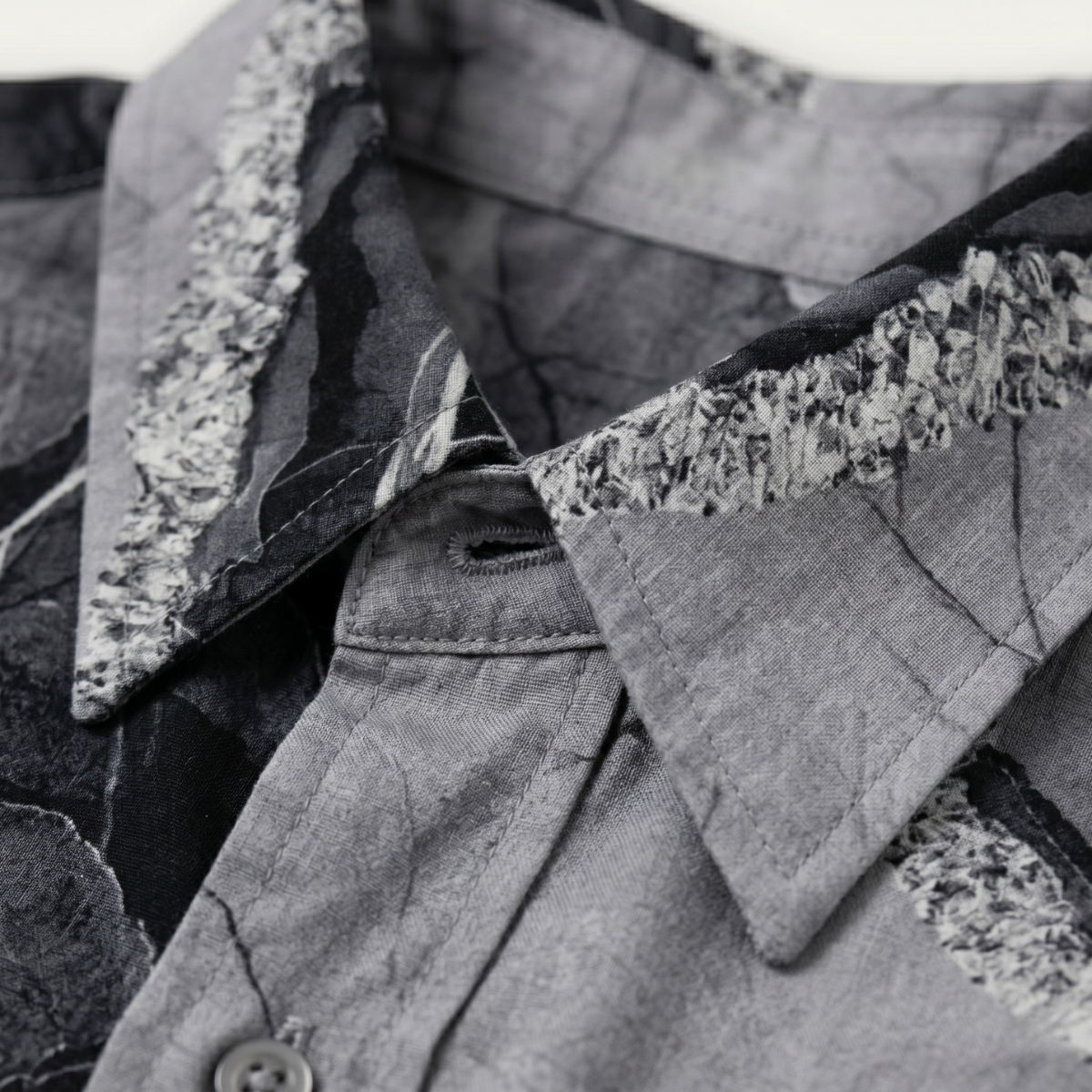 Joseph | Casual Patchwork Short Sleeve Button-Up Shirt
