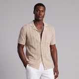 Lamont | Casual Knit Button Down Summer Shirt