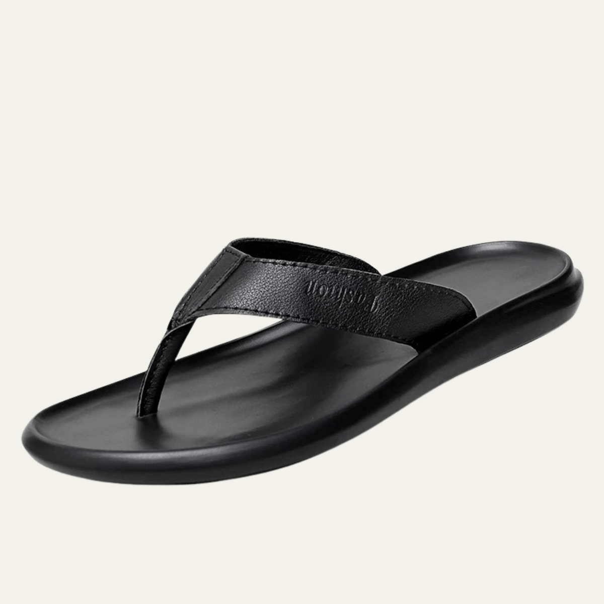 Kirk | Leather Thong Summer Flip Flops