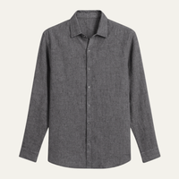 Braden Linen Blend Button Down Summer Shirt