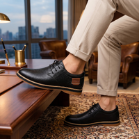 Immanuel | Elegant Leather Lace Up Dress Shoes
