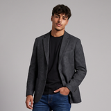 Leroy | Casual Business Houndstooth Cotton Blazer