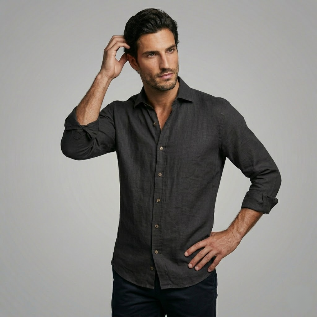 Broderick | Lightweight Casual Summer Button Shirt